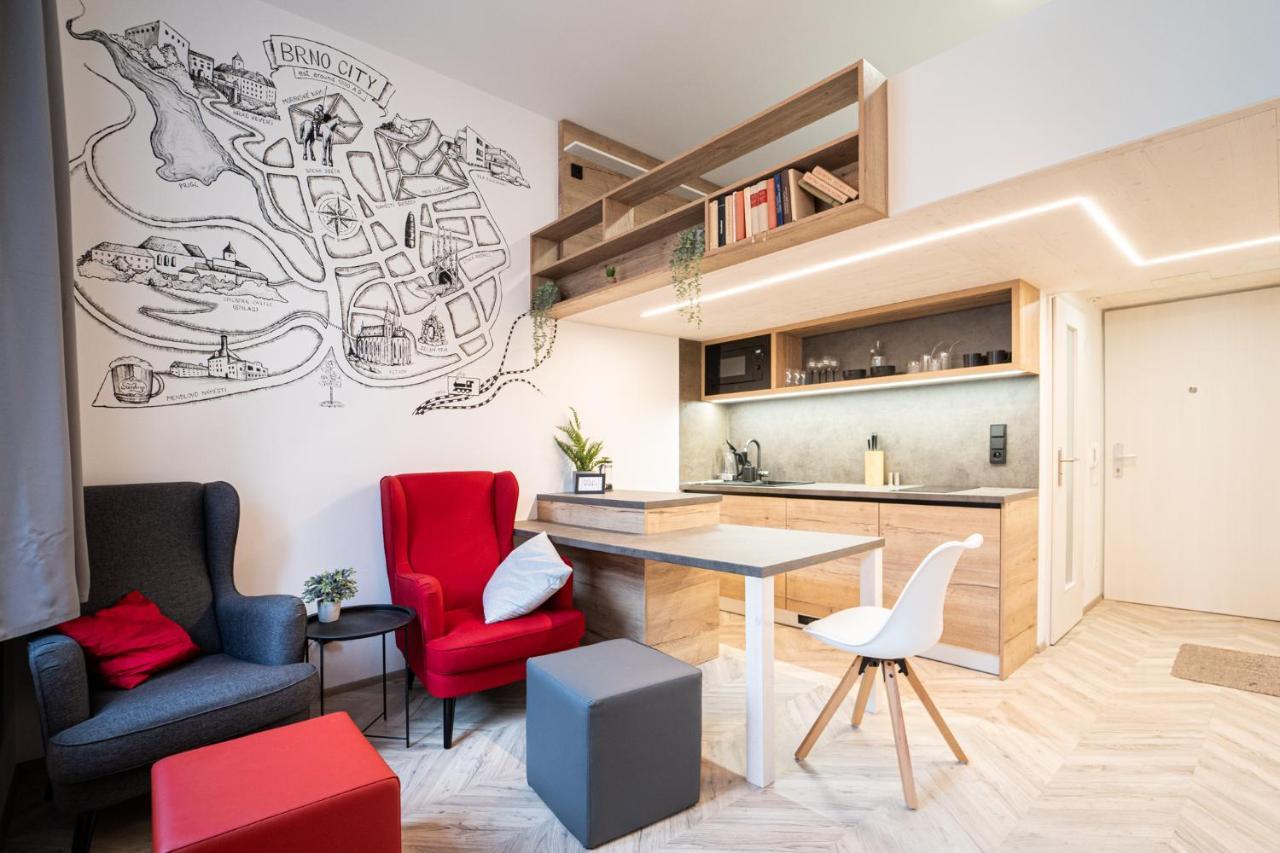 Brno City Apartment Near Malinovskeho Square Exterior foto